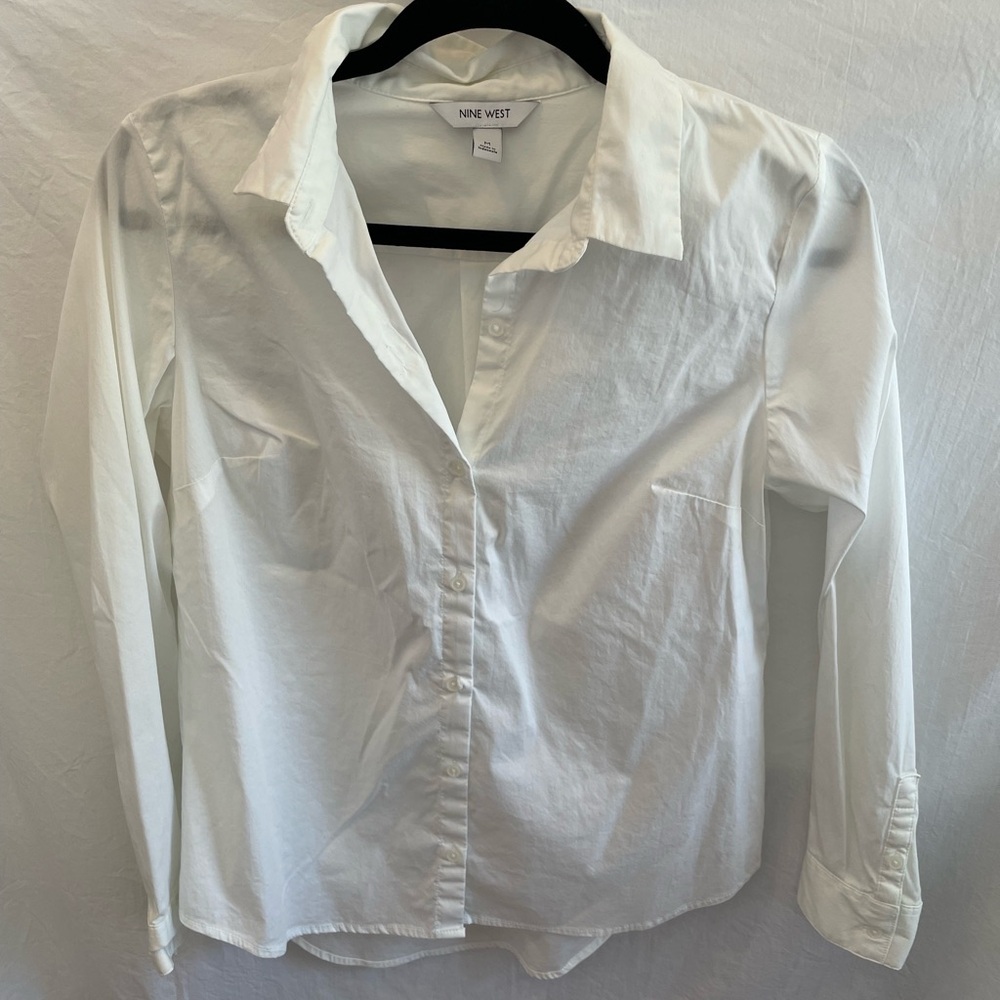 Nine West Ivory Blouse